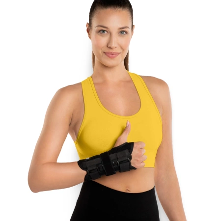 Csuklórögzítő merev sínnel jobb kézre