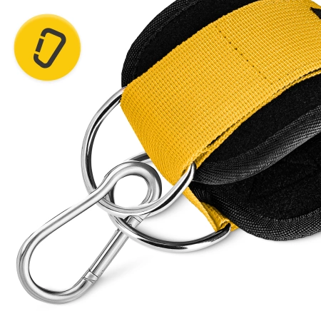 Bokapánt kábelgéphez, 2 db, sárga