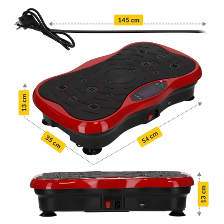 ULTRA+ vibrációs tréner, piros