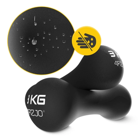 8-as alakú öntöttvas kézisúlyzó, 2 x 3 kg