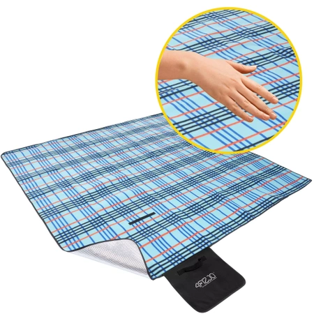 Vízlepergető piknik takaró, 200 × 200 cm