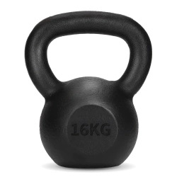 Öntöttvas kettlebell, 16 kg