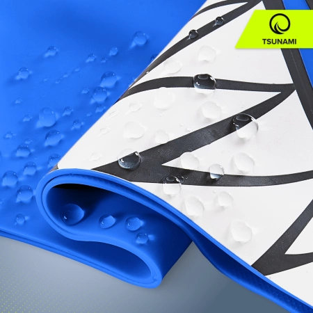 TSUNAMI gyerek úszósapka, cápa mintás, kék