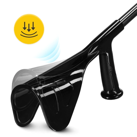 PRO állítható mankó, fekete