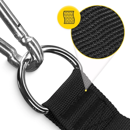 Gumírozott fogantyú csigás gépekhez, 2 db