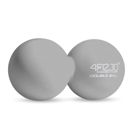 DOUBLE BALL dupla masszázslabda, szürke