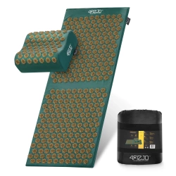 ERGO párnával ellátott akupresszúrás matrac, XL, zöld