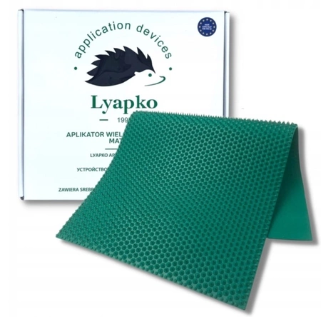 Lyapko Standard 7,0 akupunktúrás szőnyeg, nikkelmentes, zöld