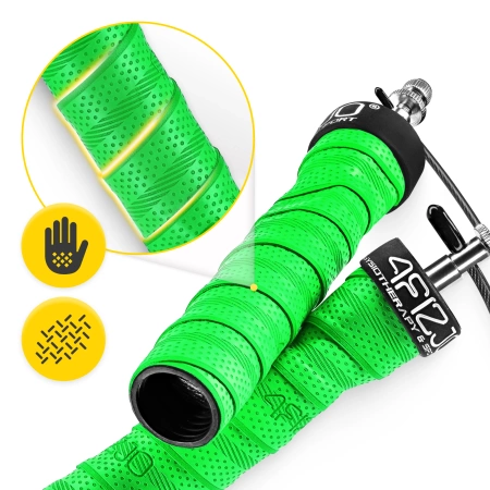 Súlyozott boksz ugrálókötél, 3 m, zöld