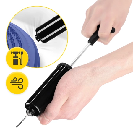 MED+ szenzomotoros párna, 33 cm, sötétkék