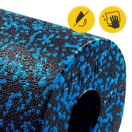 EPP habszivacs masszázshenger, 45 cm, kék