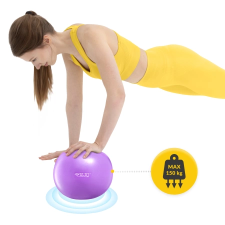 Pilates labda, 22 cm, lila