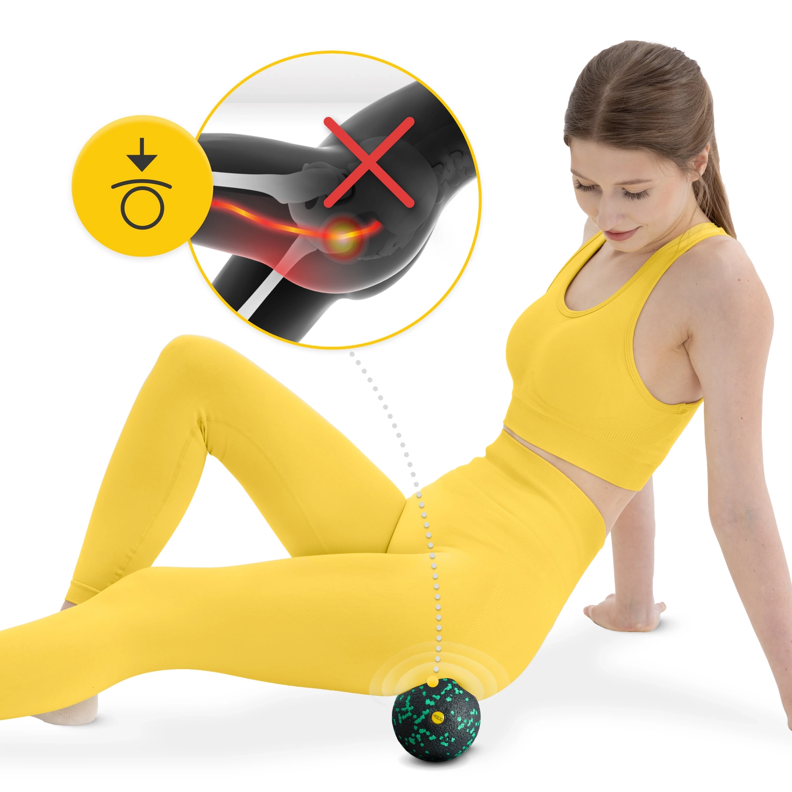 pilka do masazu epp lacrosse roller pileczka rehabilitacja