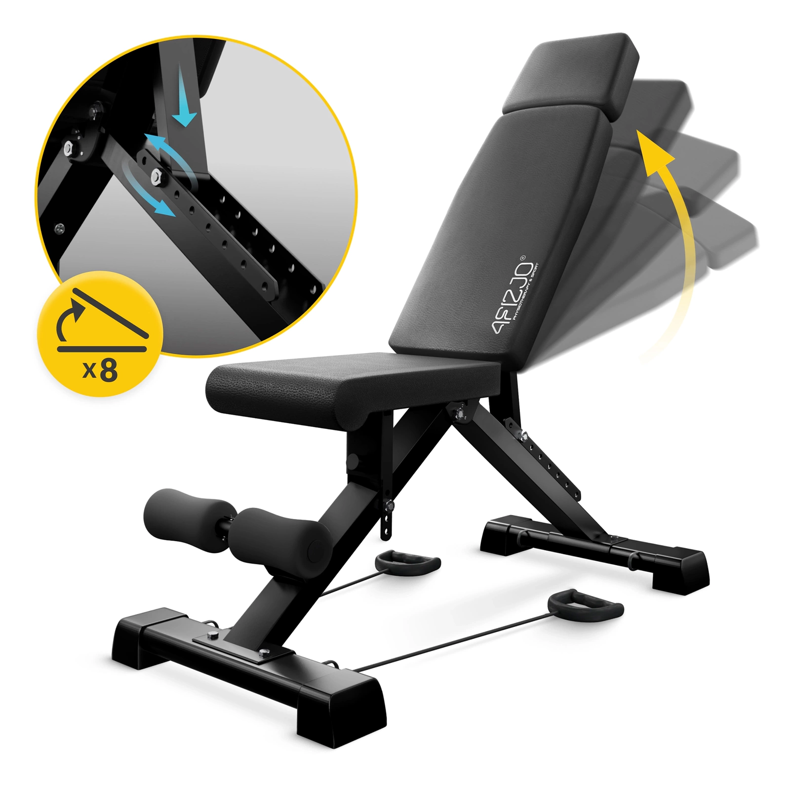 Ławka do treningu siłowego regulowana