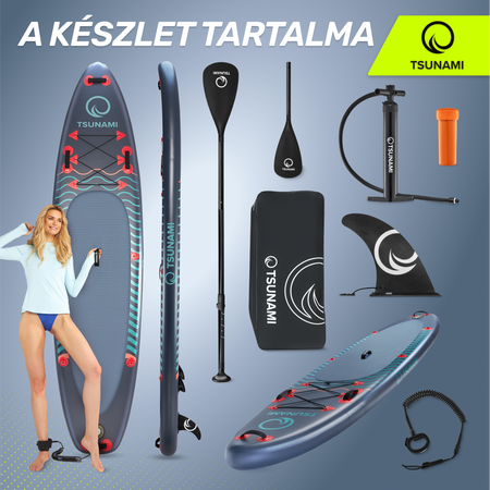 TSUNAMI SUP deszka, 350 cm, T03