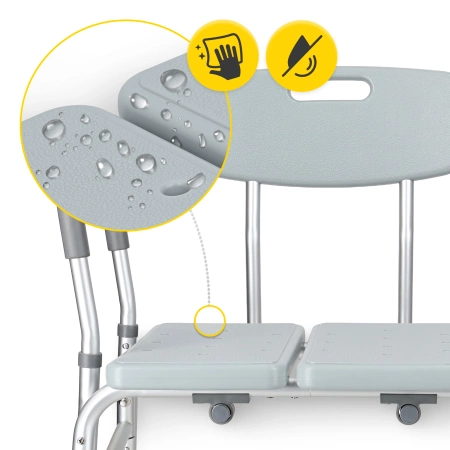 Forgatható zuhanyszék