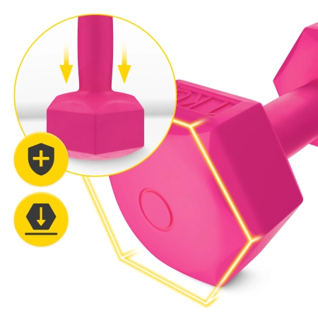 Bitumenes kézi súlyzó 2 x 1 kg