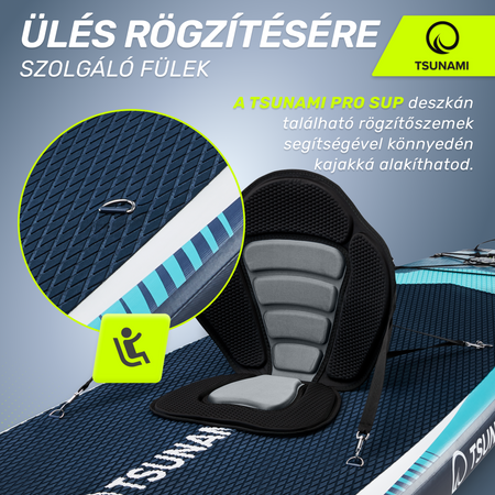 TSUNAMI PRO SUP deszka, 350 cm, T12