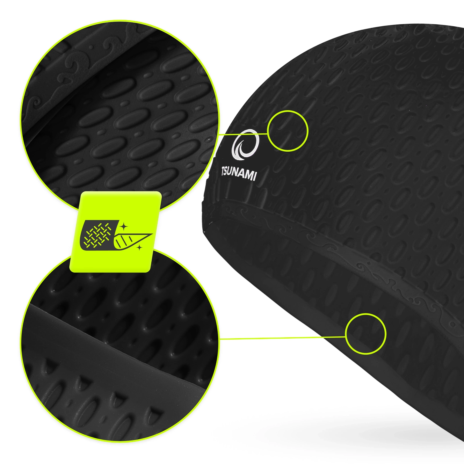 czepek pływacki do pływania silikonowy