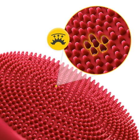 PRO+ szenzomotoros párna, 33 cm, piros