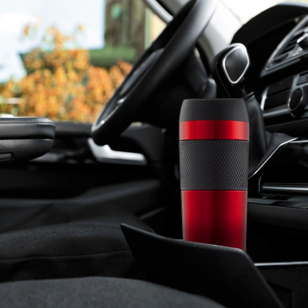 Mountain Goat TRAVEL termosz bögre, 400 ml, piros