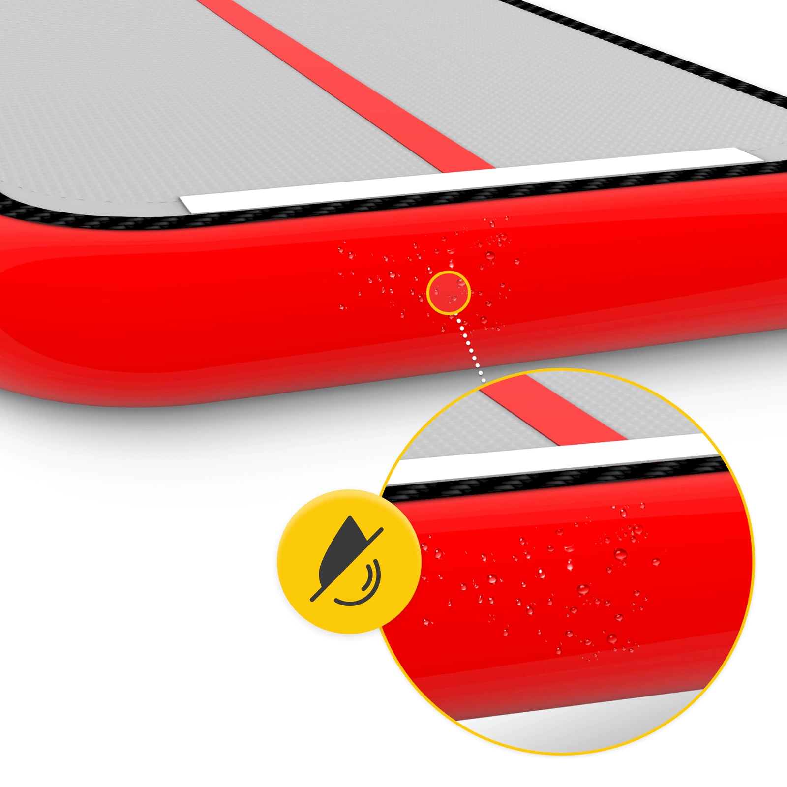 sciezka gimnastyczna akrobatyczna z pompka