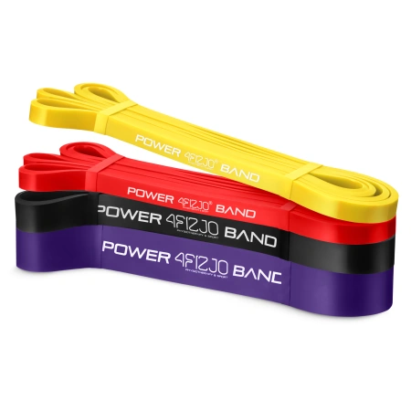 POWER BAND erősítő gumiszalag szett, 4 db