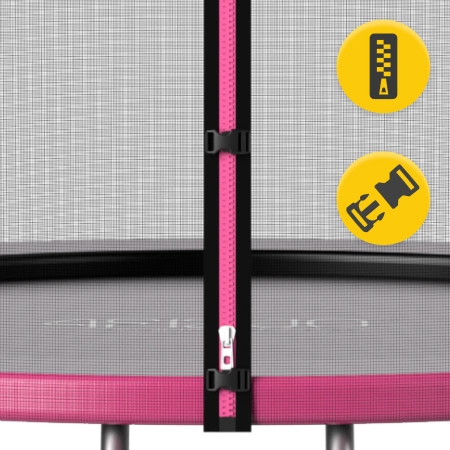 CLASSIC kerti trambulin gyermekeknek, 252 cm, 8 láb