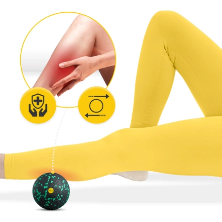 EPP masszázslabda, 12 cm, zöld