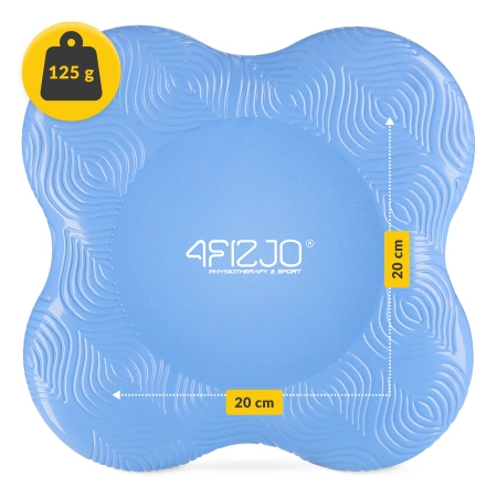 Térdpárna jógához, kék