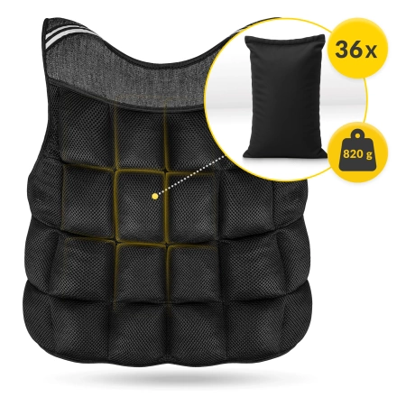 Súlymellény, 30 kg