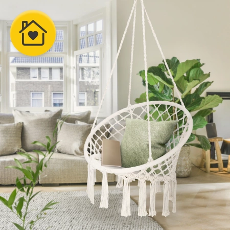 BOHO kerti hinta, bézs