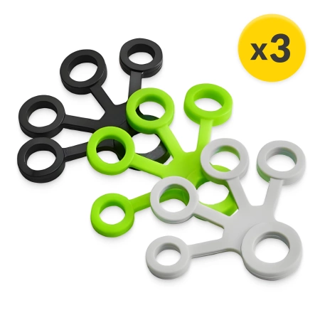 3 részes ujjerősítő gumikészlet