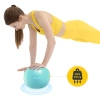 Pilates labda, 22 cm, türkizkék
