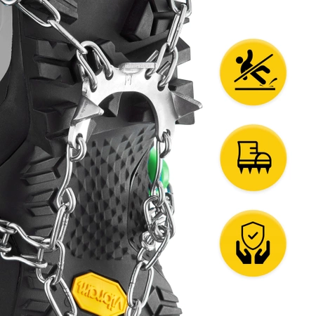 STANDARD tüskés csúszásgátló, XL (44–46)