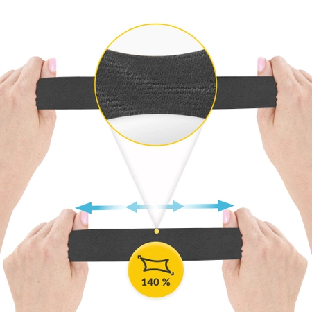 Kineziológiai tapasz Kinesio Tape, 5 m x 5 cm