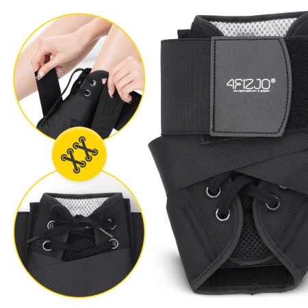 Fűzővel ellátott bokarögzítő