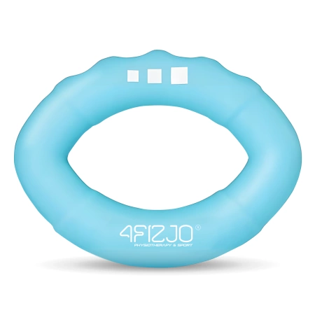 Szilikon kézerősítő, kék