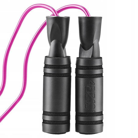 BASIC csúszásmentes markolatú ugrálókötél, rózsaszín