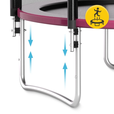 CLASSIC kerti trambulin gyermekeknek, 312 cm, 10 láb