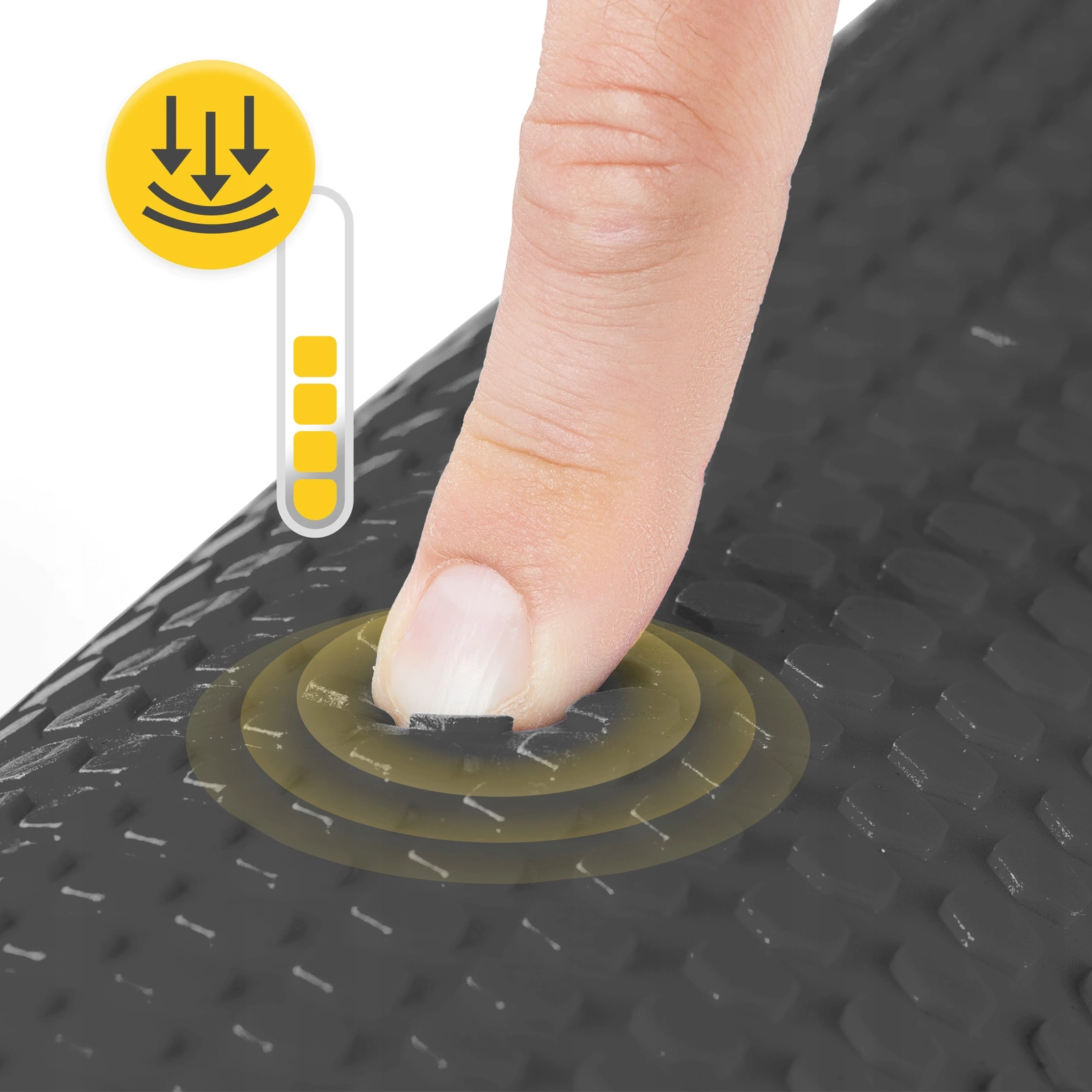 Roller do masażu z mini wypustkami Pentagram