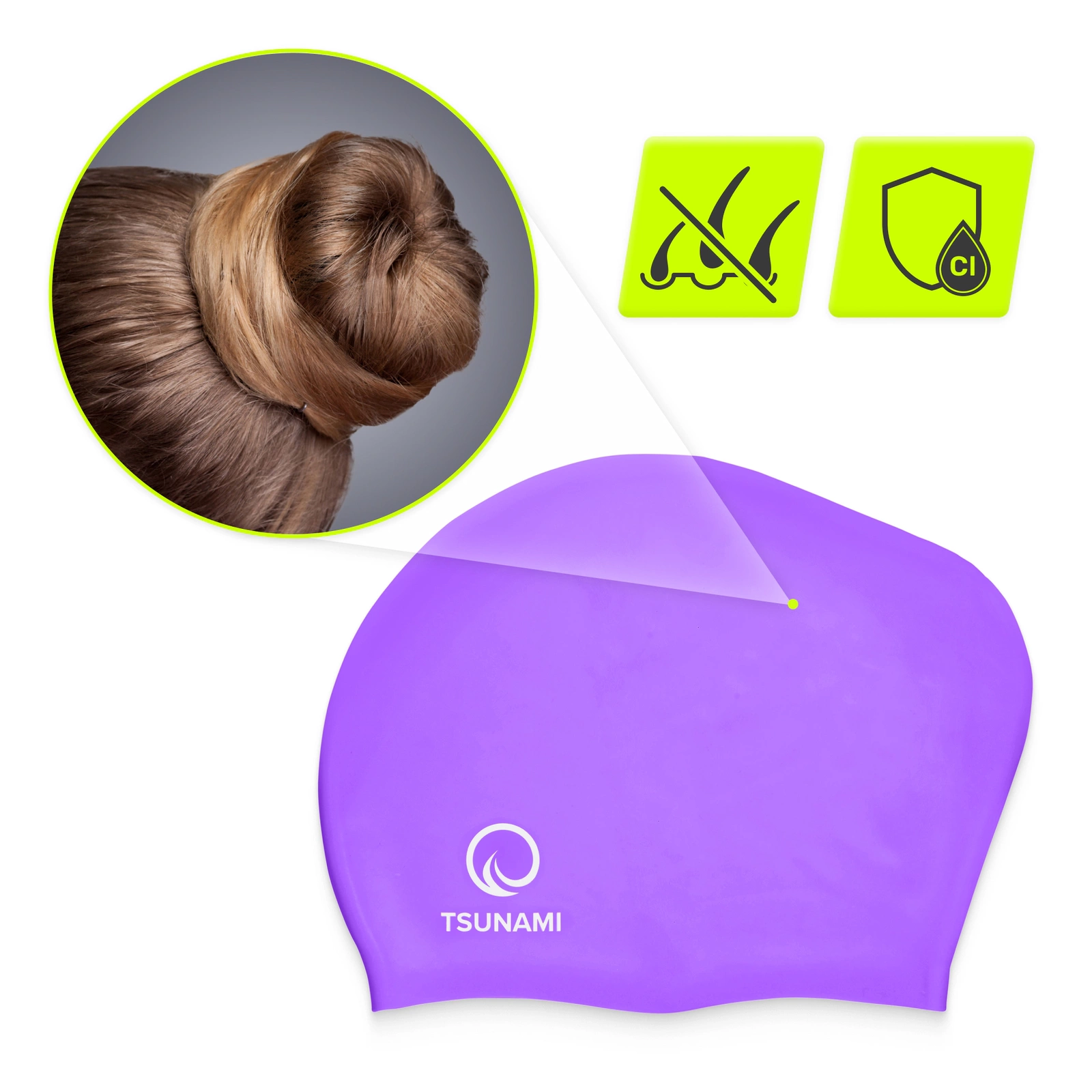 czepek pływacki do pływania silikonowy