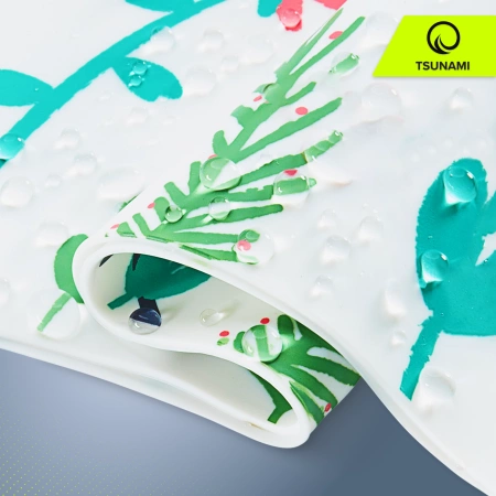 TSUNAMI női úszósapka, flamingós minta