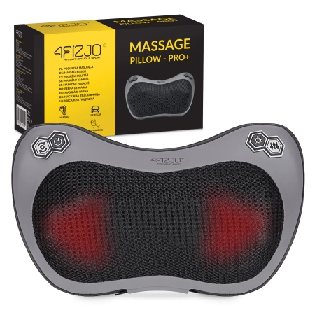 SHIATSU PRO+ masszázspárna, barna