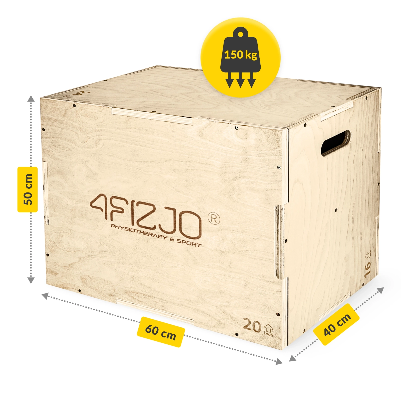 skrzynia plyometryczna jump box 4fizjo