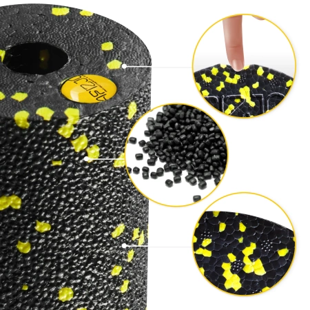 EPP MINI habszivacs masszázshenger, 15 cm, sárga