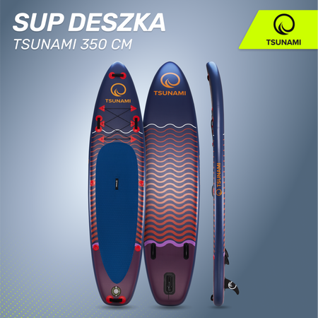 TSUNAMI SUP deszka, 350 cm, T05
