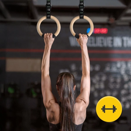 Gimnasztikai gyűrű, zöld