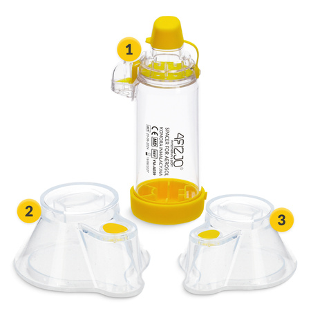 Inhalációs kamra, sárga