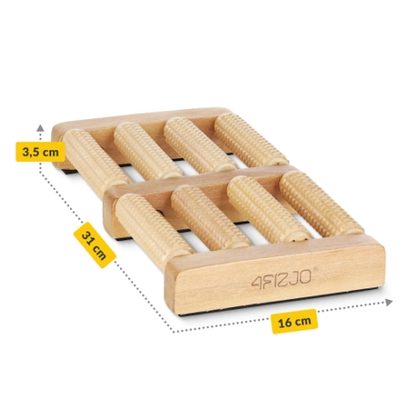 Dupla fa talpmasszírozó henger